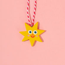Load image into Gallery viewer, Shinny Star - Handmade Ceramic Christmas Decorations