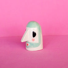 Load image into Gallery viewer, Gaspar, Nosy People - Handmade Ceramic Sculpture
