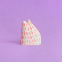Load image into Gallery viewer, Pinky, the Tiny Cat - Handmade Ceramic Piece