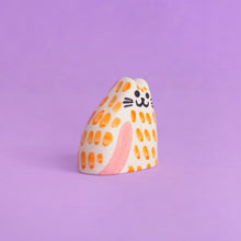 Load image into Gallery viewer, Sunny, the Tiny Cat - Handmade Ceramic Piece