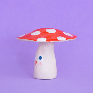 Medium Mushroom / Ceramic Sculpture