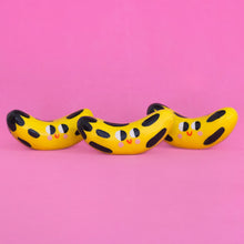 Load image into Gallery viewer, Hungry Bananas /  Tiny Ceramic Sculptures
