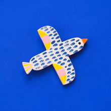 Load image into Gallery viewer, Ceramic Bird / Deep Blue