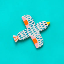 Load image into Gallery viewer, Ceramic Bird / Teal