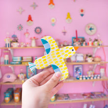 Load image into Gallery viewer, Ceramic Bird / Yellow