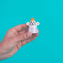 Load image into Gallery viewer, Coneheads / Mouses /  Tiny Ceramic Sculptures
