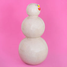Load image into Gallery viewer, Snowman / Ceramic Sculpture