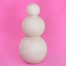 Load image into Gallery viewer, Snowman / Ceramic Sculpture
