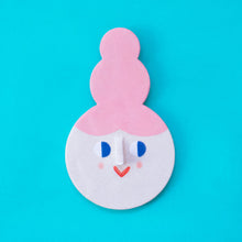 Load image into Gallery viewer, Hanging Lady Pink Hair