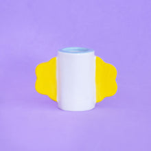 Load image into Gallery viewer, Little Clown Yellow / Ceramic Candle Holder
