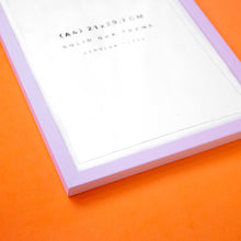 Load image into Gallery viewer, Lilac Oak Frame 21x29,7 (A4)