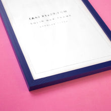 Load image into Gallery viewer, Blue Oak Frame 21x29,7 (A4)