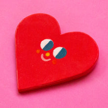 Load image into Gallery viewer, Big Sweat Heart - Handmade Hanging Ceramics Ornaments