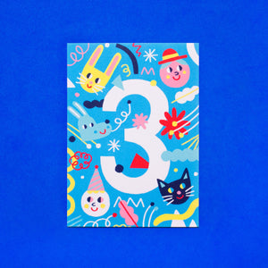 Birthday Card // Number 3