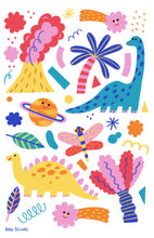 Load image into Gallery viewer, Dino Friends Temporary Tattoos
