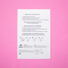 Load image into Gallery viewer, Dino Friends Temporary Tattoos