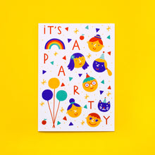 Load image into Gallery viewer, It&#39;s a Party // A6 Greeting Card
