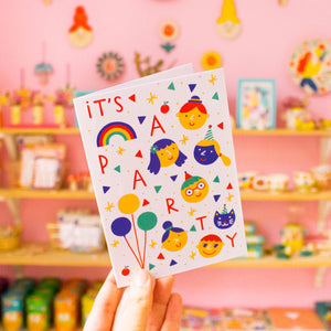 It's a Party // A6 Greeting Card
