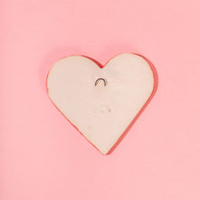 Load image into Gallery viewer, Big Sweat Heart - Handmade Hanging Ceramics Ornaments
