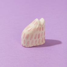 Load image into Gallery viewer, Pinky, the Tiny Cat - Handmade Ceramic Piece
