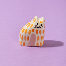 Load image into Gallery viewer, Sunny, the Tiny Cat - Handmade Ceramic Piece
