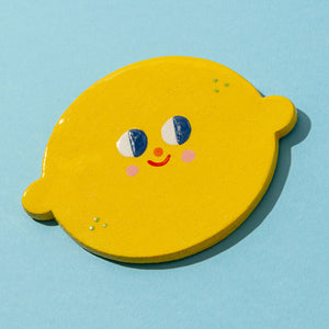 Hanging Lemon / Ceramics Ornaments