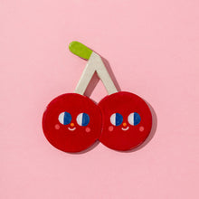 Load image into Gallery viewer, Hanging Cherry / Ceramics Ornaments
