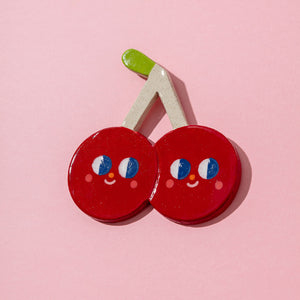 Hanging Cherry / Ceramics Ornaments