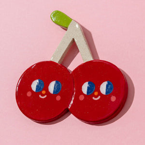 Hanging Cherry / Ceramics Ornaments