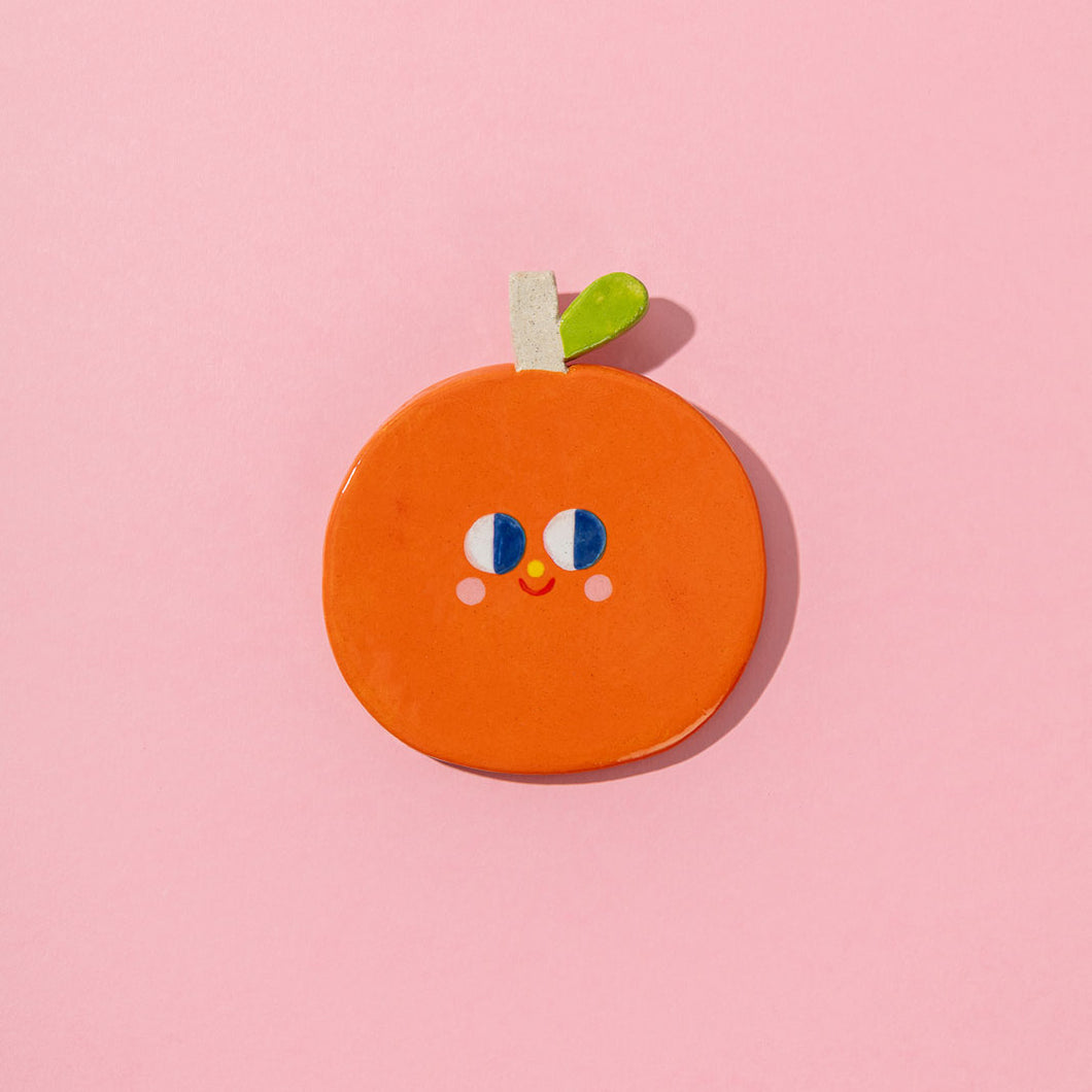 Hanging Orange / Ceramics Ornaments