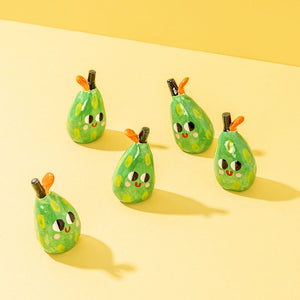 Unusual Pear / Tiny Ceramic Sculptures