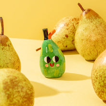 Load image into Gallery viewer, Unusual Pear / Tiny Ceramic Sculptures

