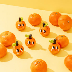 Sweet Orange / Tiny Ceramic Sculptures