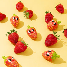 Load image into Gallery viewer, Fearless Strawberry / Tiny Ceramic Sculptures
