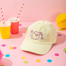 Load image into Gallery viewer, Magic Lemon Cap // Light Yellow &amp; Purple
