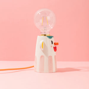 Pika, the Best Friend Lamp - Handmade Ceramic Table Light