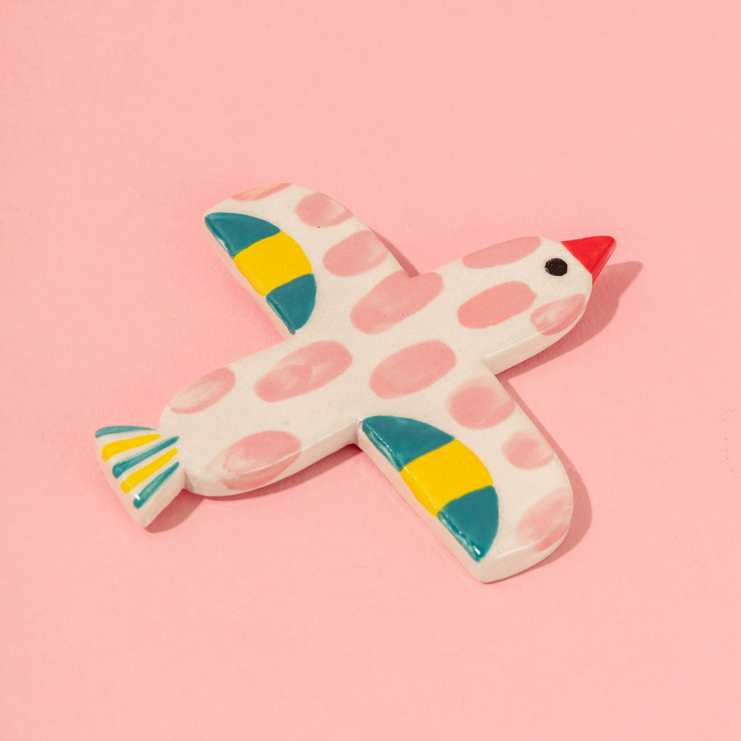 Ceramic Bird / Pink
