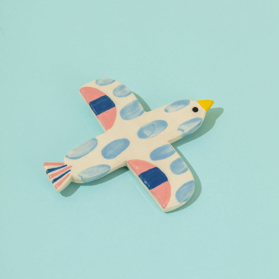 Ceramic Bird / Baby Blue