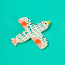 Load image into Gallery viewer, Ceramic Bird / Teal

