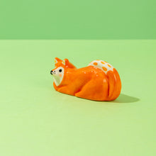 Load image into Gallery viewer, Romi, The Fox - Handmade Ceramic Piece
