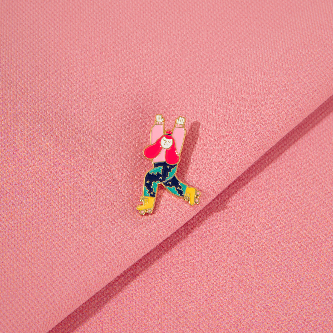 Roller Skater // Pin