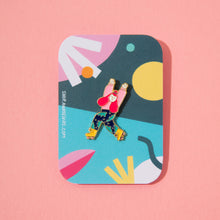Load image into Gallery viewer, Roller Skater // Pin
