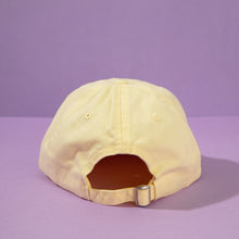 Load image into Gallery viewer, Magic Lemon Cap // Light Yellow &amp; Purple
