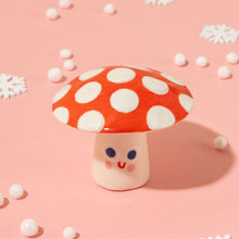 Load image into Gallery viewer, Mushi, the Mini Mushroom - Handmade Ceramic Piece
