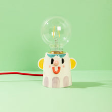 Load image into Gallery viewer, Pepu, the Good Friend Lamp - Handmade Ceramic Table Light
