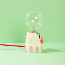 Load image into Gallery viewer, Pepu, the Good Friend Lamp - Handmade Ceramic Table Light
