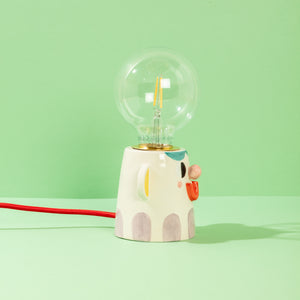 Pepu, the Good Friend Lamp - Handmade Ceramic Table Light