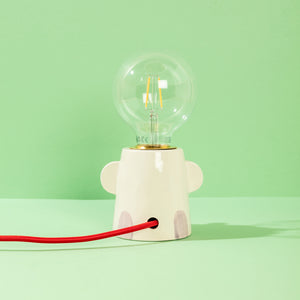 Pepu, the Good Friend Lamp - Handmade Ceramic Table Light