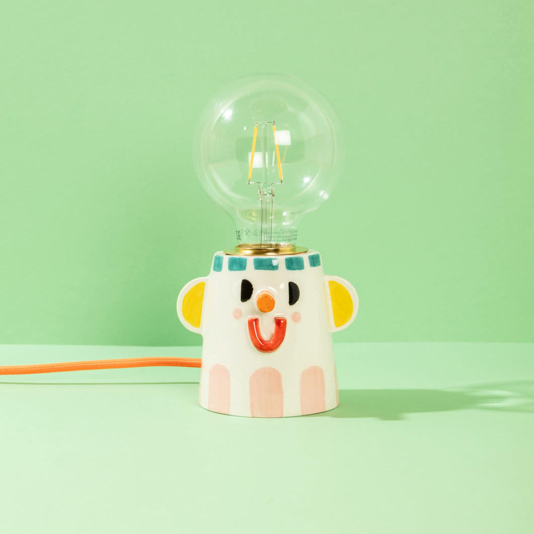 Pipi, the Good Friend Lamp - Handmade Ceramic Table Light