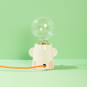 Pipi, the Good Friend Lamp - Handmade Ceramic Table Light